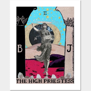 The High Priestess Tarot Card Posters and Art